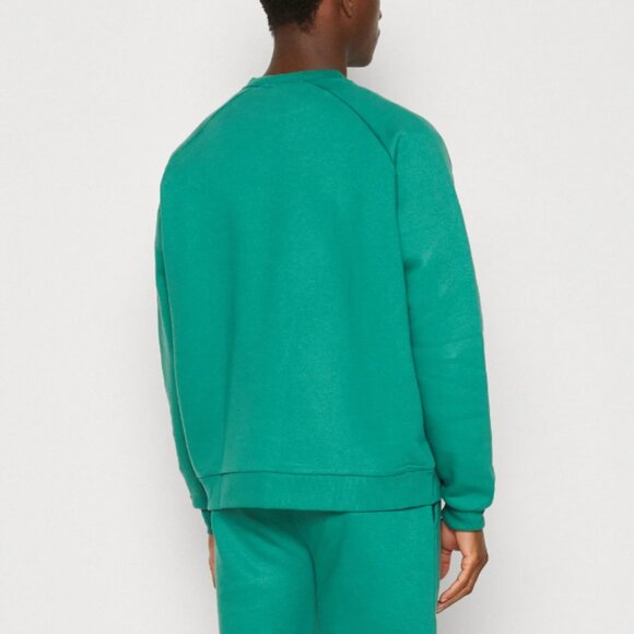 Ellesse Tennis Club Voliero Sweatshirt Mens XL Green Crew Neck Unisex Perugia - Picture 4 of 7